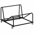 Flash Furniture RUT-188-DOLLY-GG Sled Base Stack Chair Dolly 354RUT188DOL